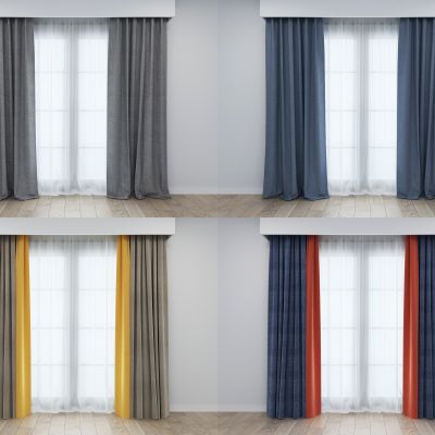 现代窗帘