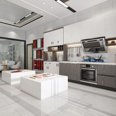 现代展厅，装饰展厅，家具展厅，材料展厅