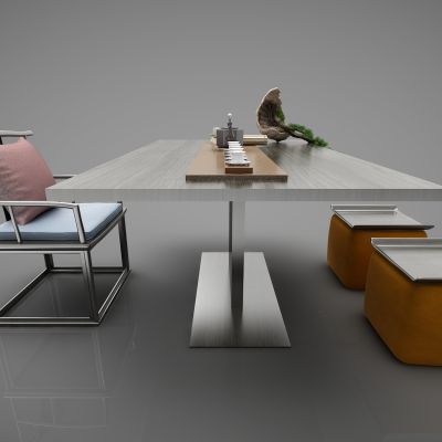 新中式风格书桌