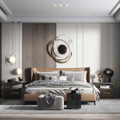 现代卧室