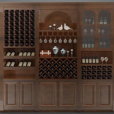欧式风格酒柜