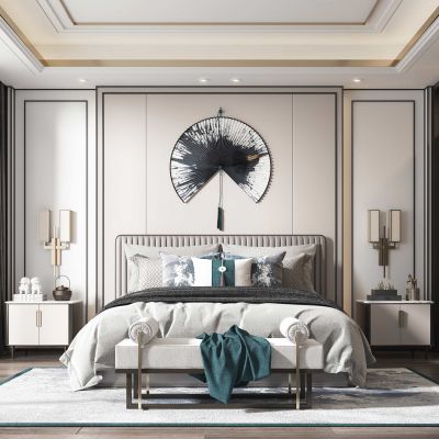 新中式卧室