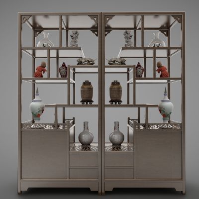 新中式风格装饰柜