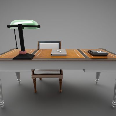 现代风格书桌