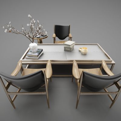 新中式风格茶桌