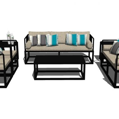 中式沙发 家装工装家具