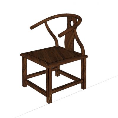 中式单椅 家装工装家具