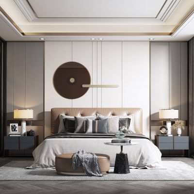 现代卧室
