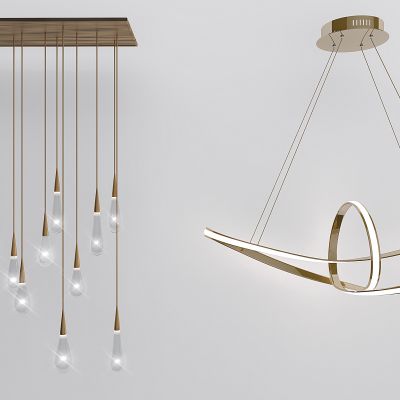 现代吊灯，吊灯，轻奢吊灯，