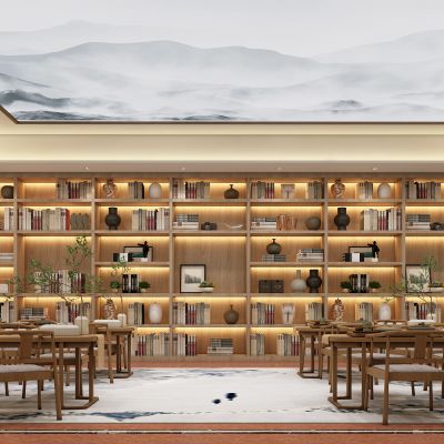 新中式大厅，服务大厅，大厅，休闲区，