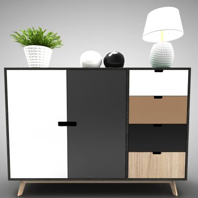 现代风格装饰柜