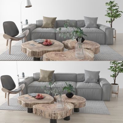 北欧沙发 茶几