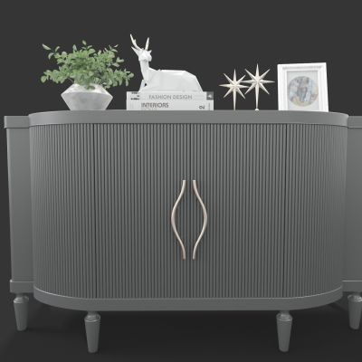 现代风格装饰柜