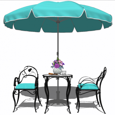 现代风格户外摇椅 座椅 躺椅SU模型