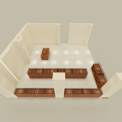 饰品特产珠宝展示店