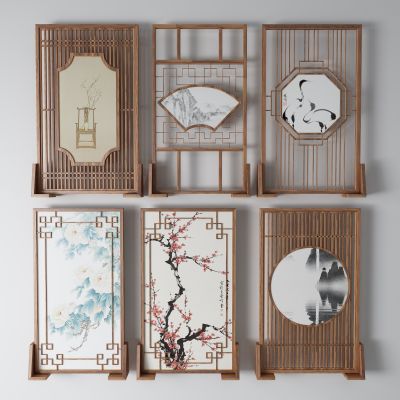 中式屏风 隔断