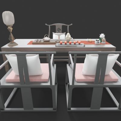 新中式风格书桌