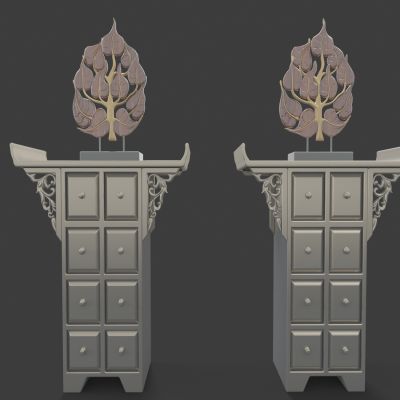 东南亚风格装饰柜