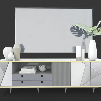 现代风格装饰柜