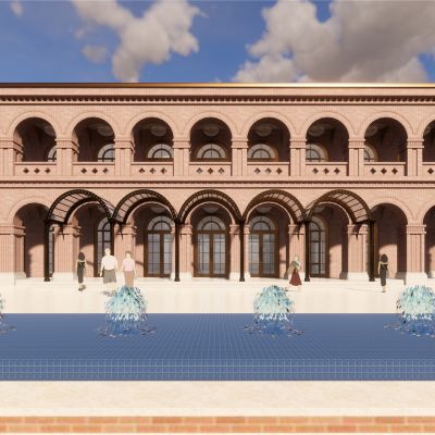 沈阳华润城售楼处红砖天华