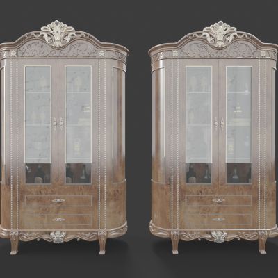 欧式风格装饰柜