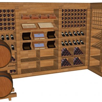 现代酒柜 雪茄装饰柜 展示柜