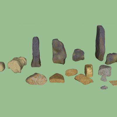 现代装饰性石头