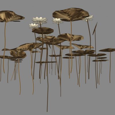 现代时尚金属花束装饰品