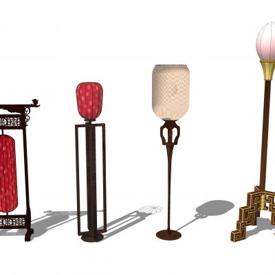 中式风格落地灯