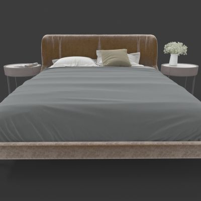 现代风格床具