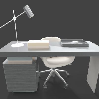 现代风格书桌