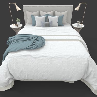 现代风格床具