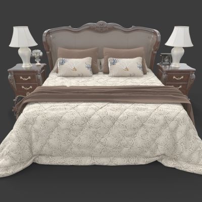 现代风格床具