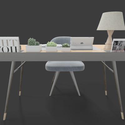 现代风格书桌