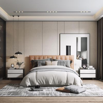 现代卧室