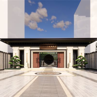 中梁赣州·江都府示范区概念方案调整SU模型