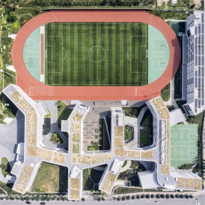 北京长阳四中模型OPEN事务所李虎SU模型