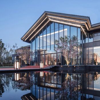 重庆南岸荣盛华府新亚洲风格售楼处商业洋房长厦安基