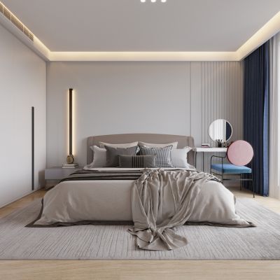 现代卧室