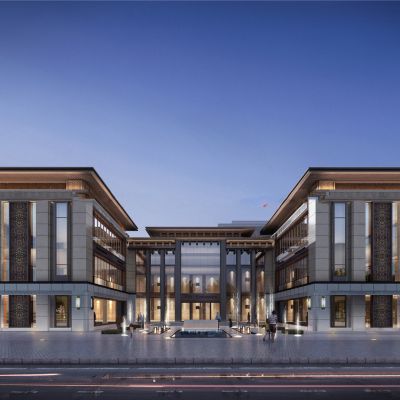 保利郑州北龙湖项目售楼处改幼儿园筑博