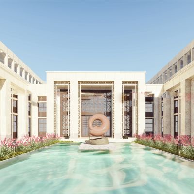 绿地郑州售楼处幼儿园方案二美式风联创