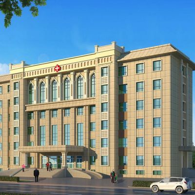 新疆某六层医院修改伊斯兰风格