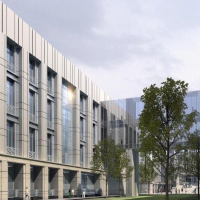 学校模型（效果图角度）