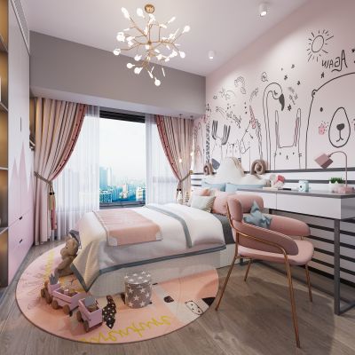 儿童房女儿房