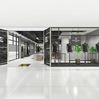 男装店服装店设计