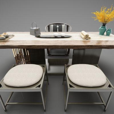 新中式风格书桌