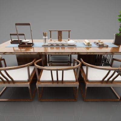 新中式风格茶桌