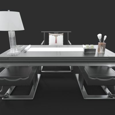 新中式风格书桌