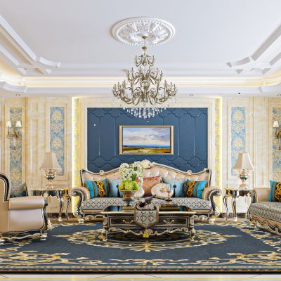 欧式客厅