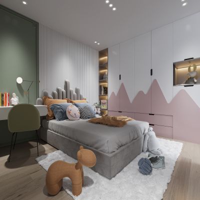现代儿童房